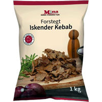 Kebab Iskender Förstekt MINA 8Kg (8x1kg)