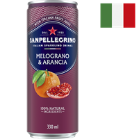 San Pellegrino Melograno & Aranciata 33cl Sleek (24st)